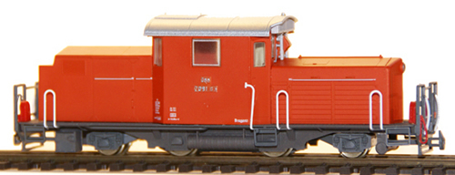 Ferro Train 201-303-D - Austrian ÖBB 2091.03  orange-red, Bregenz
